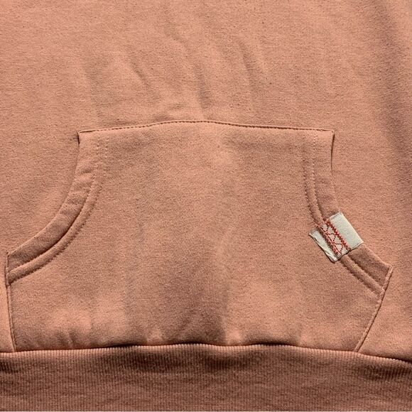 Reflex Hoodie Dusty Pink Color Soft Sweatshirt Material - Picture 3 of 8